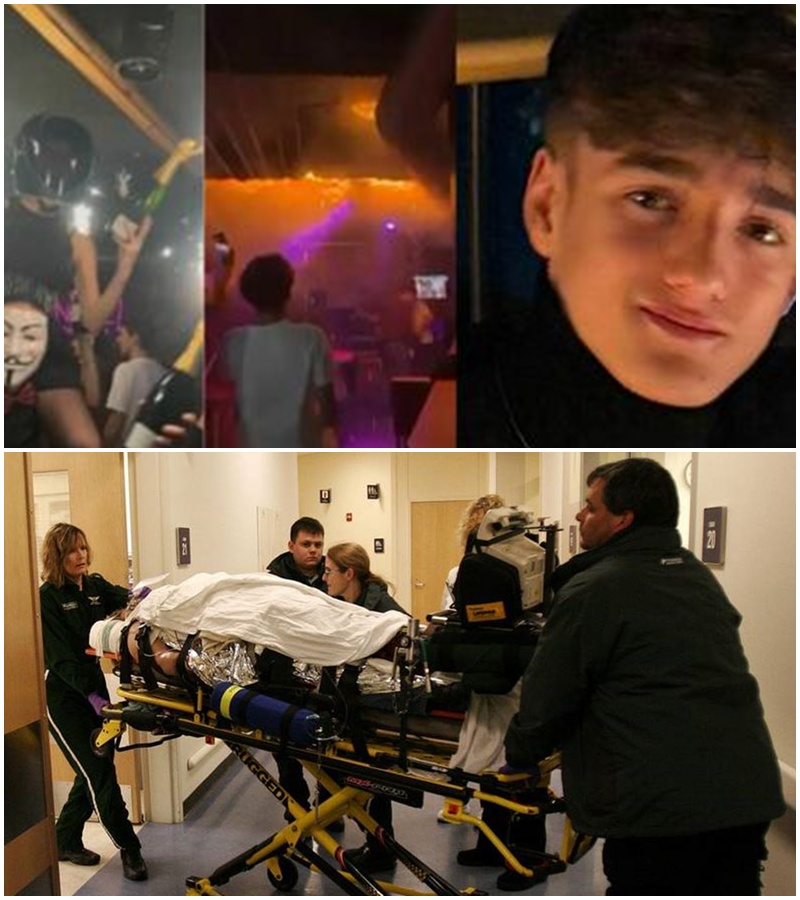 After nights spent holding their breath, Giuseppe’s family can finally exhale: he is stable and conscious