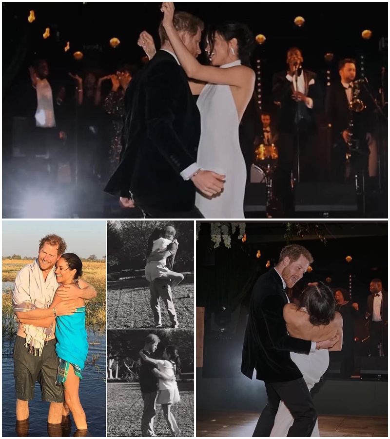 “TRYING TOO HARD?” — MEGHAN AND HARRY’S DANCE CLIP SPARKS CRITICISM INSTEAD OF ROMANCE.