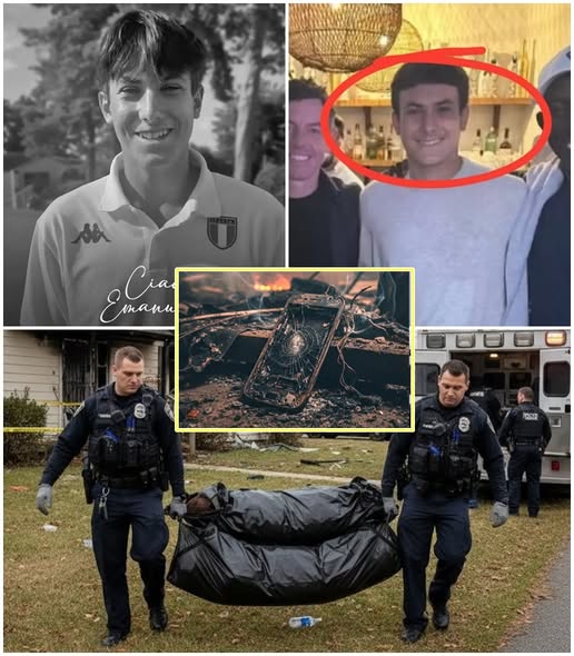 These were the haunting final words of 17-year-old golf prodigy Emanuele Galeppini