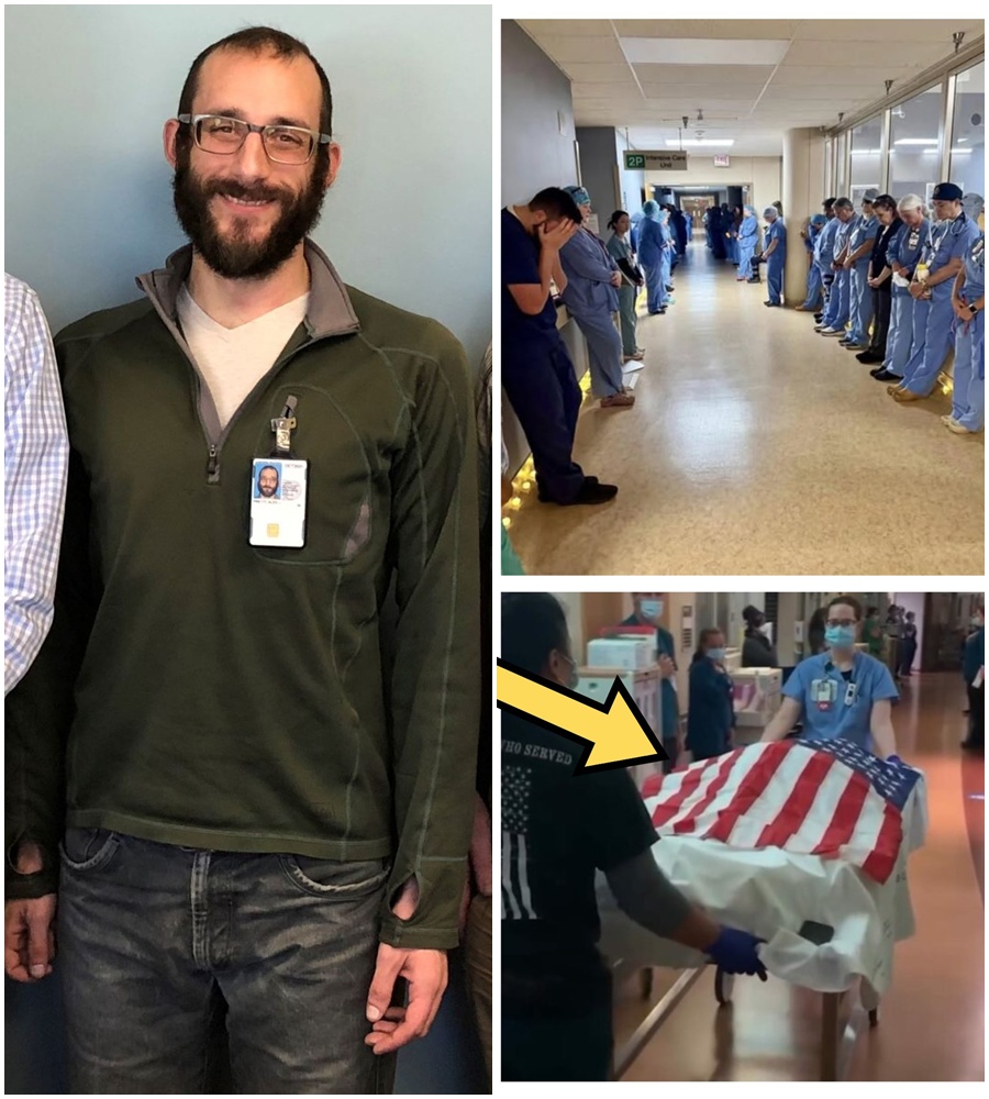 Minneapolis VA nurses stand in a row, heads bowed in a gut-wrenching farewell to Alex Pretti