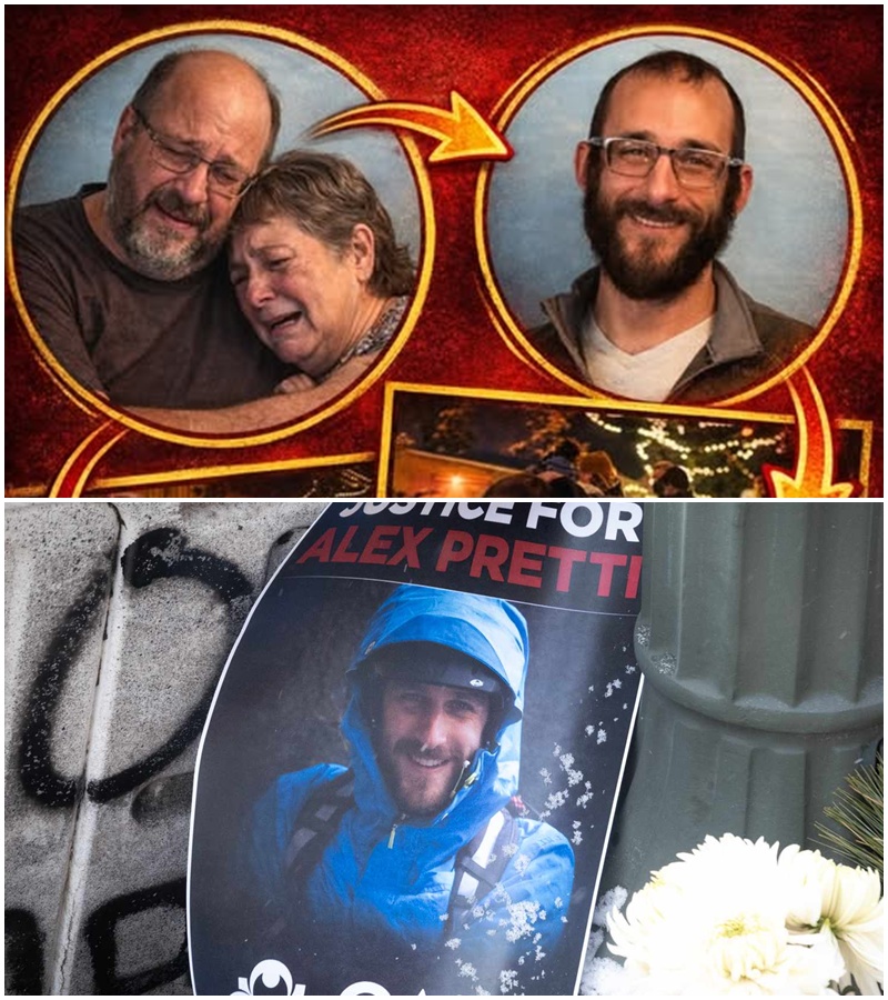 “THE SILENCE THAT SHOCKED THE NATION: Alex Pretti was a nurse, a son, and a protector