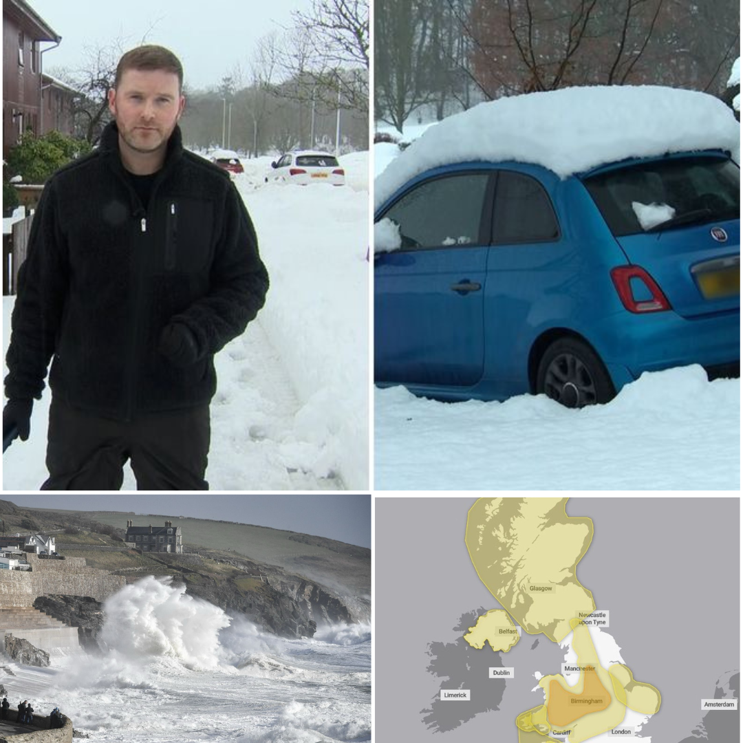 UK weather: Warnings blanket Britain with Storm Goretti set to deliver up to 30cm of snow