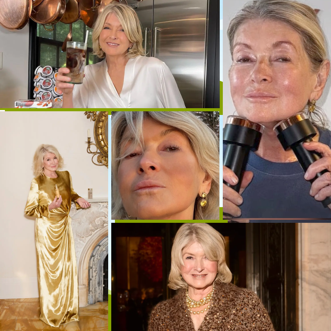 Martha Stewart, 84, ditches makeup and slips into sexy lingerie for morning glow-up