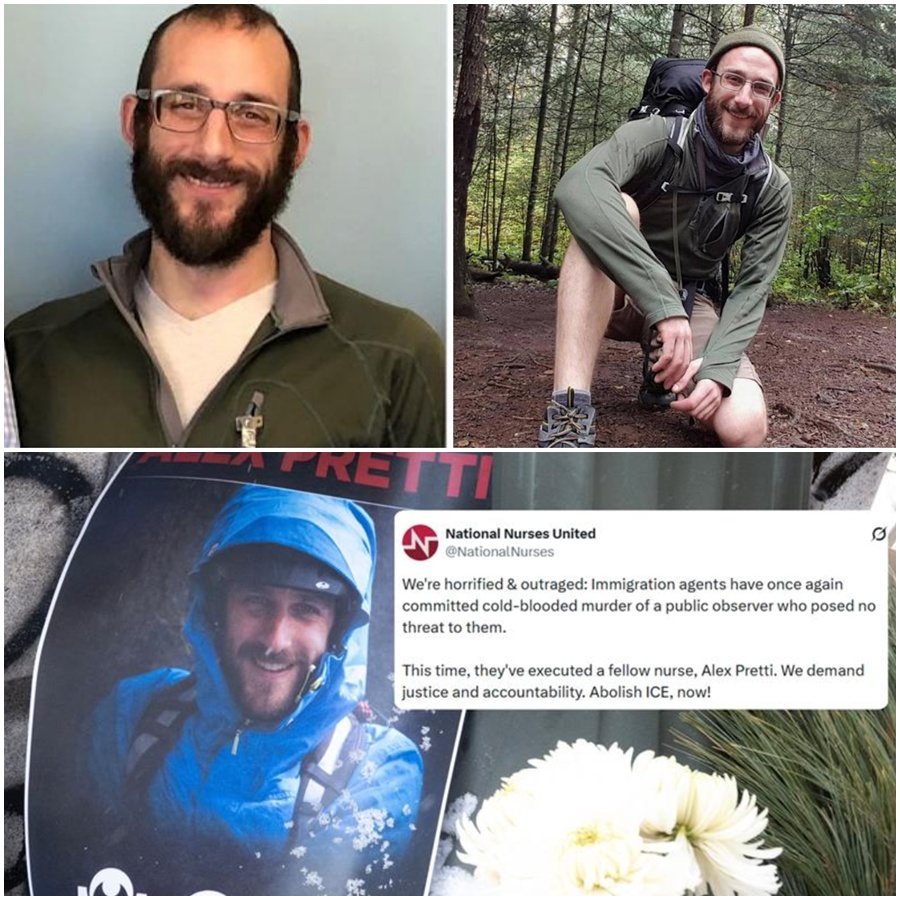 Two weeks ago, Alex Pretti’s hands were steady as he comforted a veteran after major surgery