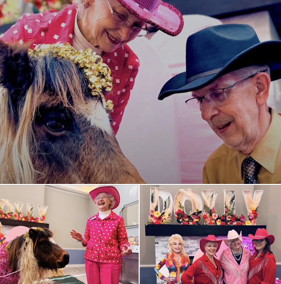 Senior Living Communities (and a Pony in a Wig) Pay Tribute Around the Country to Dolly Parton on Her 80th Birthday