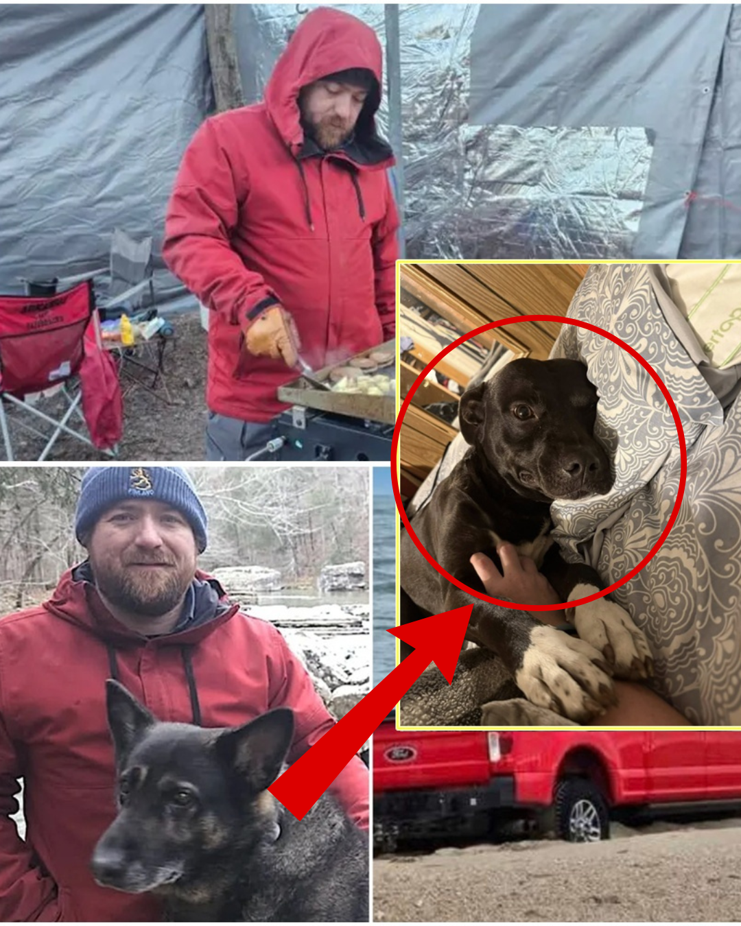 HE DIDN’T TAKE JOE WITH HIM: The stunning discovery at a local veterinary hospital.