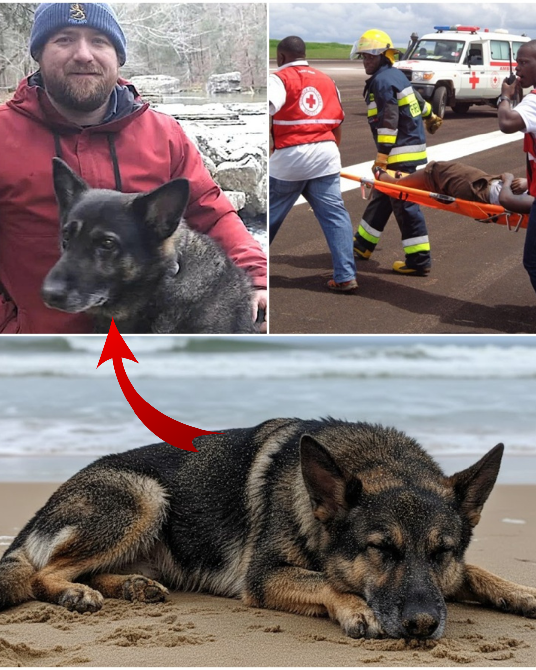 10 minutes ago, Zoey the dog was found in a place no one expected, far from where Chris’s body was recovered