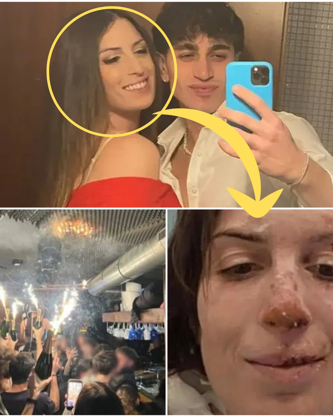 “THE SURVIVOR’S TESTIMONY: Eleonora Palmieri is breaking her silence. After a lucky escape from the Swiss blaze that killed 40 people