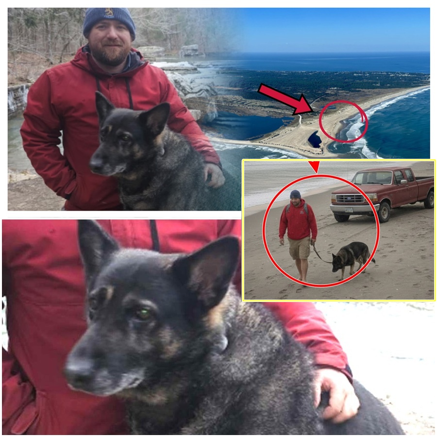 Zoey was with Chris since she was a puppy, and he refused to let her die alone