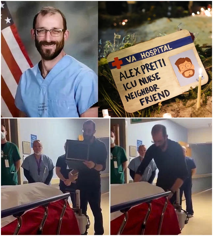 These were the words of Alex Pretti just before the Minneapolis tragedy. In a chillingly prophetic clip, the nurse is seen honoring a veteran