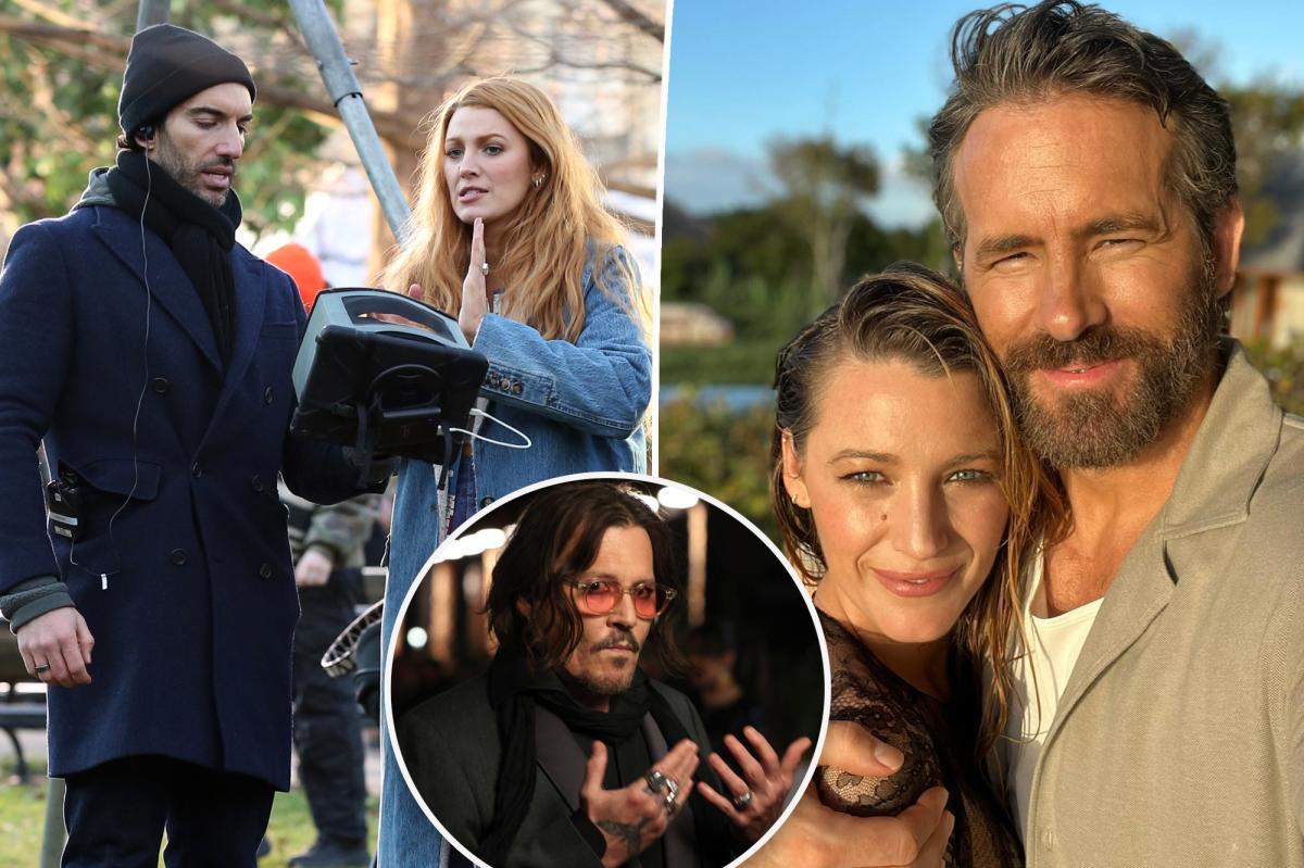 Ryan Reynolds drags Johnny Depp into Blake Lively, Justin Baldoni’s drama in newly revealed text messages