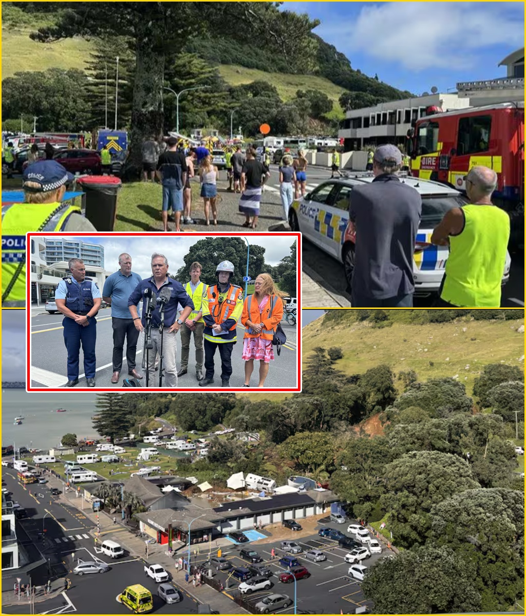 “OUR HEARTS GO OUT TO THEM — WE ARE SEARCHING”: Police update as uncertainty grows over missing campers at Mount Maunganui