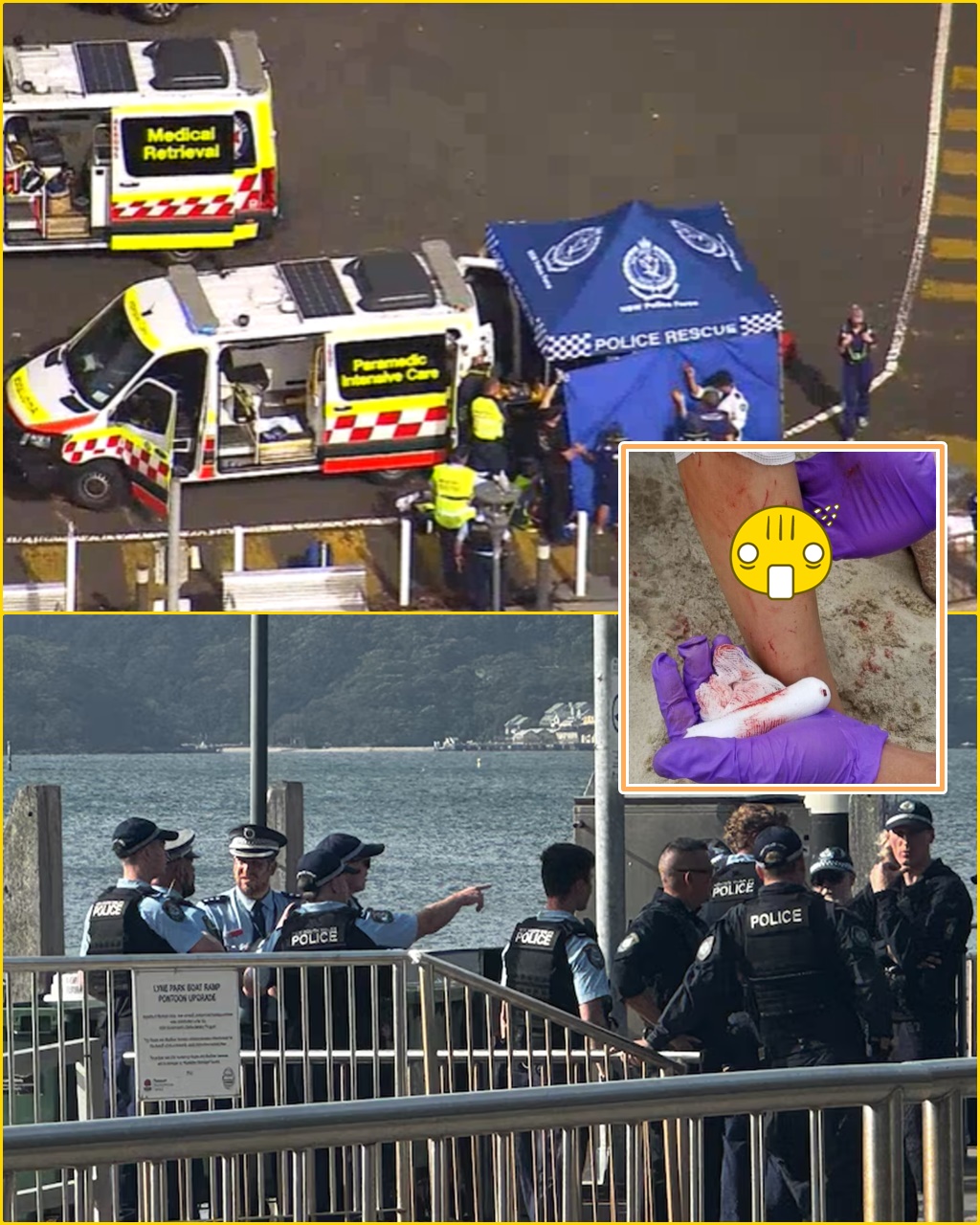 “THIS SHOULD NEVER HAVE HAPPENED TO A CHILD”: 13-Year-Old Left Critically Injured in Sydney Harbour Shark Attack — Police Share Chi:lling Details About Both Legs, Raising Fears of the Unthinkable