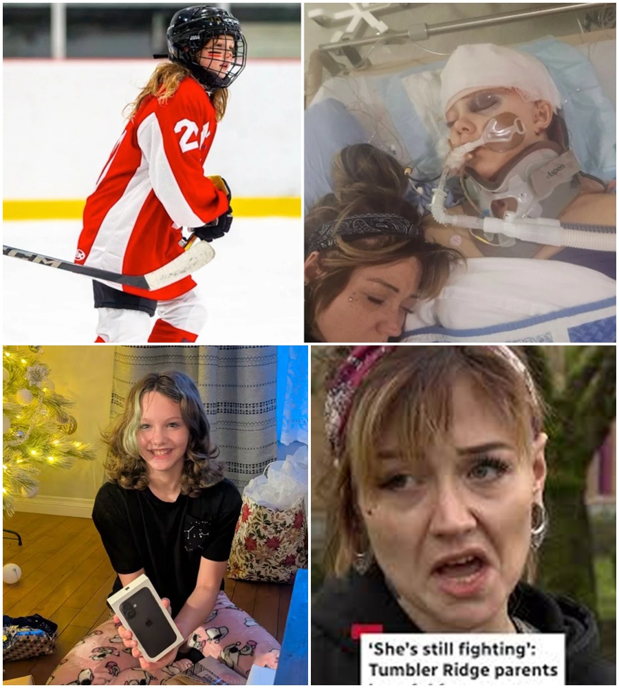 **”A HERO’S FINAL STAND. The world is just now learning the terrifying truth of what happened inside the library at Tumbler Ridge High. 12-year-old Maya Gebala didn’t just hide—she stood her ground. Maya was desperately trying to lock the library door to shield her classmates when the unthinkable happened.  Forced to seek cover under a table at the last second, she was struck in the head and neck. Now, at BC Children’s Hospital, Maya is fighting a battle that no child should ever face. With a bullet still lodged in her body and shards remaining in her brain, she remains in critical condition—but she is NOT giving up.