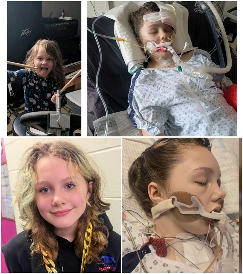 “SHE IS STILL FIGHTING — But what the doctors just revealed will break your heart… 💔 12-year-old hero Maya Gebala threw herself into danger to shield her classmates from a gunman in the Tumbler Ridge school nightmare. Now, days later, she is defying every grim prediction—breathing on her own for the first time and moving her left side. 🏥✨ The battle is far from over, but the miracle has begun. Read her mom’s latest full update in the comments below.