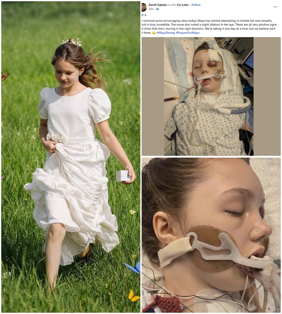 MIRACLE OR HEARTBREAK? 🚨 Maya Gebala, the brave soul of Tumbler Ridge, is in the fight of her life after emergency brain surgery. 🌑 Doctors say the procedure was necessary to save her, but the outcome remains uncertain. As the nation gathers in prayer, the “miracle” update we are all waiting for hangs in the balance. We are witnessing the true cost of heroism. 🛡️👣 SEE THE MEDICAL BRIEFING and the recovery timeline in the comments. 👇