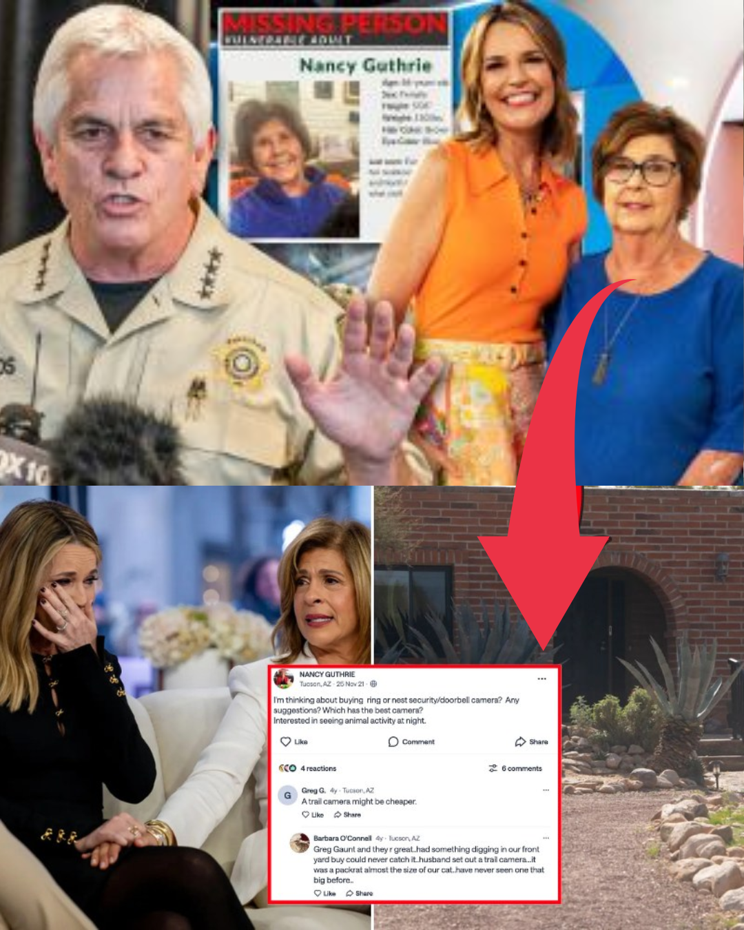 Investigators have uncovered a heartbreaking detail: before she was abducted, Nancy Guthrie was searching for ways to monitor her home at night. She knew something was wrong.