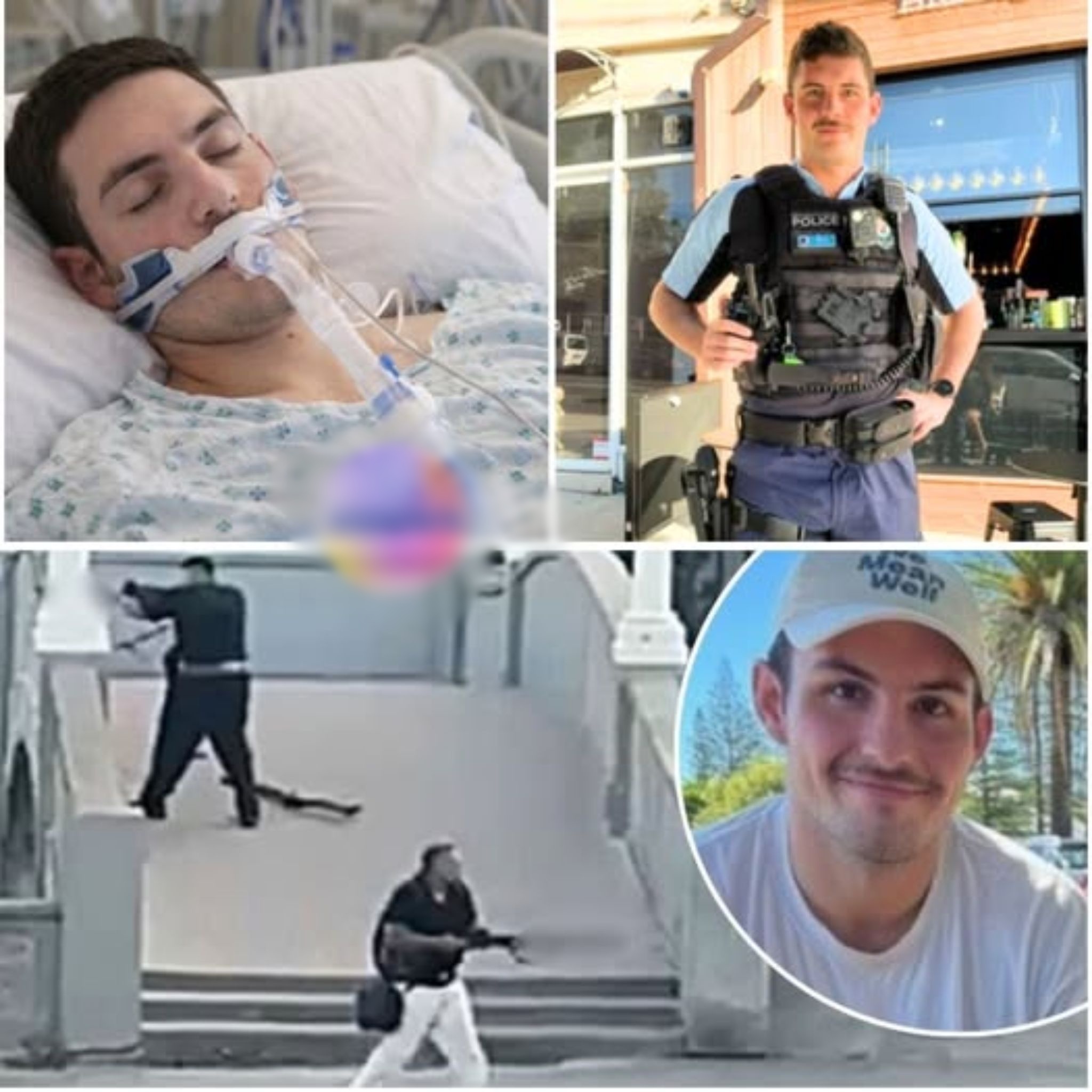 “BEYOND THE MIRACLE. 🚨📉 Constable Scott Dyson survived the deadliest attack in Australian history, but the scars run deep. Though he made it out alive, his family knows the harsh truth: the recovery will take years, and the ‘young hero’ we see is facing a reality that has been forever changed. Courage comes with a price, and today, we honor the man who gave everything to protect his community. The world saw his bravery; now we see his resilience.
