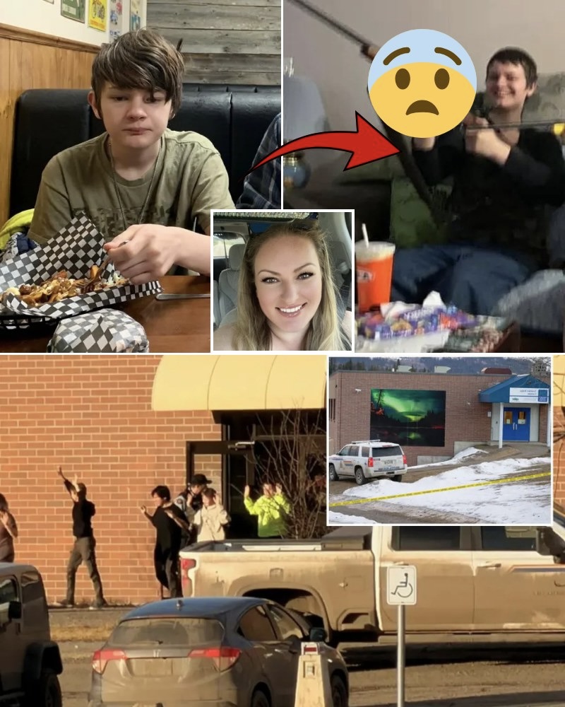 THE PHOTO THAT FORESHADOWED A NIGHTMARE. 📸⚠️  8 lives gone. A school turned into a crime scene. And at the center of it all?