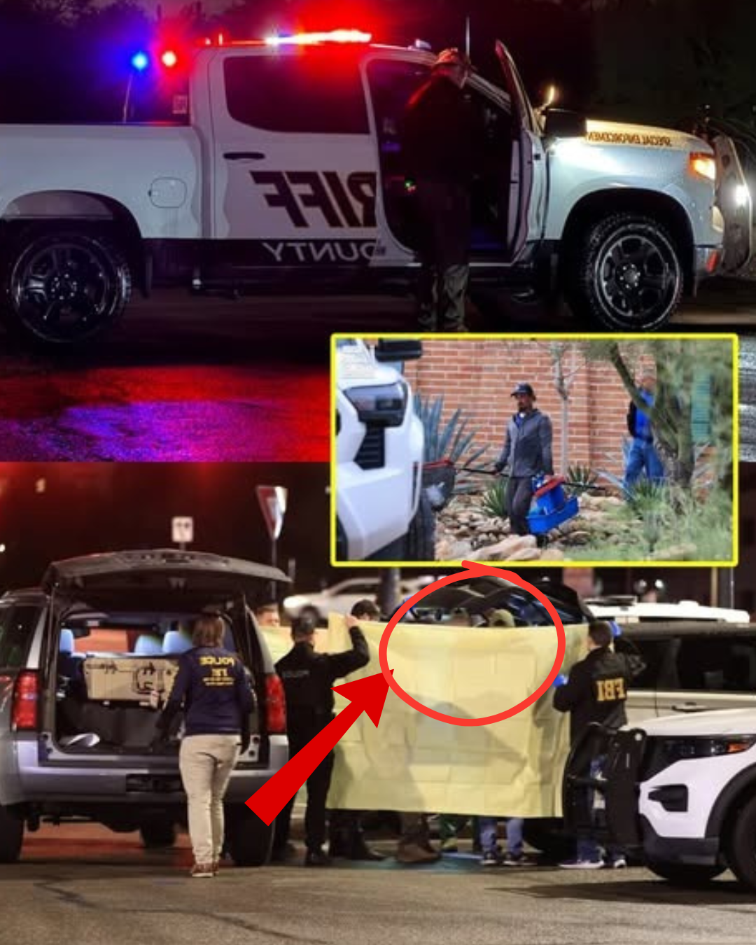 “TUCSON TURNS INTO A LIVE THRILLER. 🚨🚔 13 nights later, the search for 84-year-old Nancy Guthrie has hit a fever pitch. Federal agents have just flagged a key piece of evidence: a black 25-liter Ozark Trail Hiker Pack seen on surveillance. From a massive raid just two miles from her home to a Range Rover being towed in handcuffs, the circle is closing. The FBI has officially stepped in, and the clock is ticking. Residents: Check your cameras from Jan 1 to Feb 2. One second of footage could solve this.