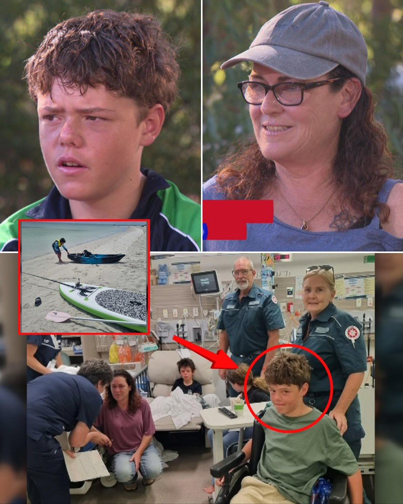 “I couldn’t feel my arms anymore.” 🆘  Imagine being 13 and realizing your family’s life depends entirely on your ability to fight the ocean for 4 hours