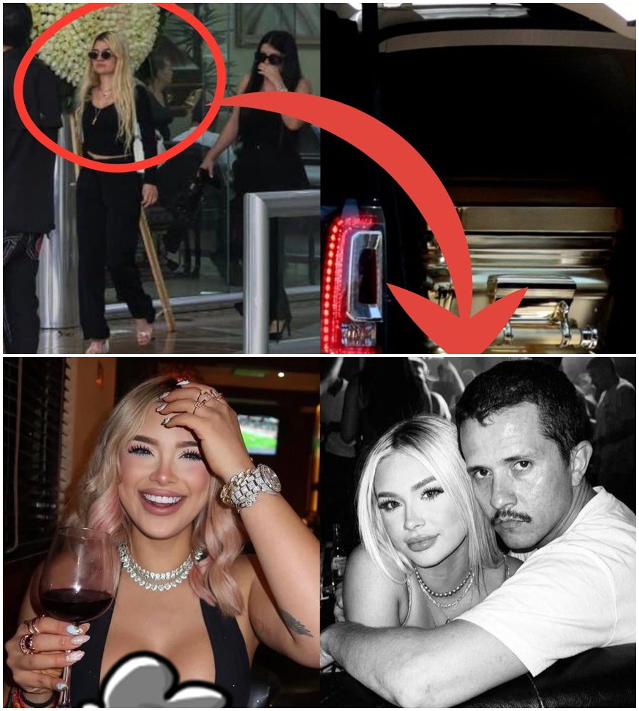 A STUNNING BETRAYAL AT THE GRAVE. 🚨 In a move no one saw coming, the woman accused of selling out El Mencho walked straight into his funeral service.  While the family watched in pure fury, she placed a mysterious item on the gold lid that changed everything. The tension was at a breaking point as security moved in. Is this an act of remorse, or a final, cold-blooded insult to the fallen leader? 🛡️👣  READ THE FULL STORY: The identity of the object, the secret words she whispered, and the chaos that followed below. 👇