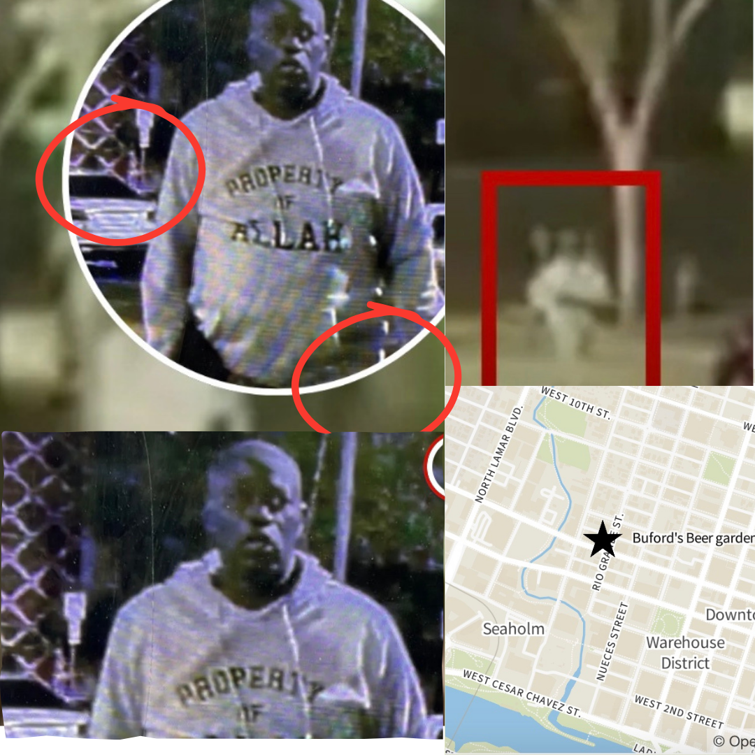 Horrifying video shows moment deranged Senegalese mass shooter opens fire outside Austin bar