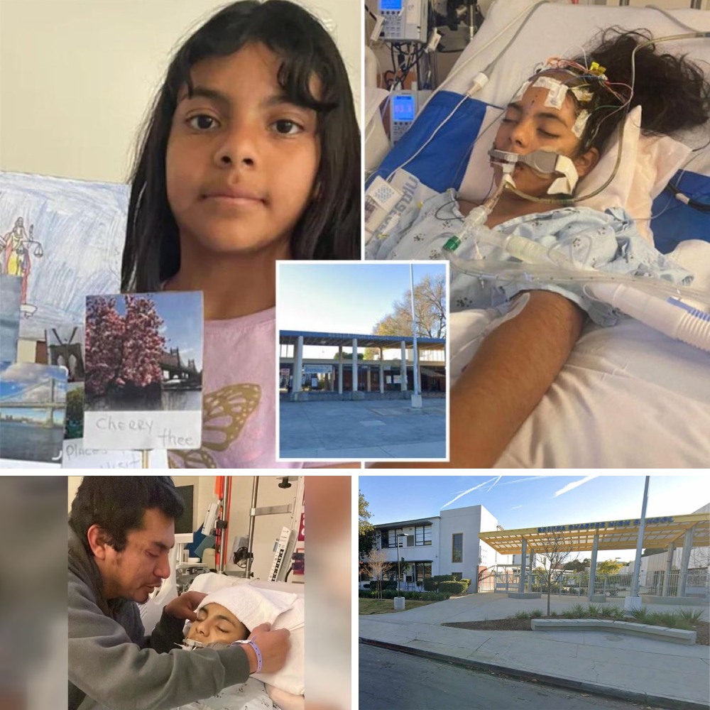 “She Opened Her Eyes… And Said Five Words.” 💔  In a quiet hospital room filled with machines and fragile hope, 12-year-old Khimberly Zavaleta Chuquipa briefly regained consciousness.