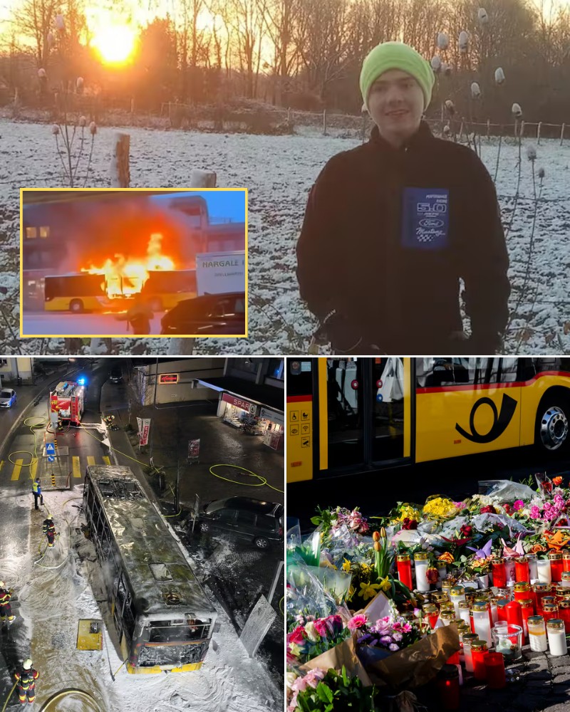 16-Year-Old Fabian Keller Among Victims in Tragic Bus Fire in Switzerland