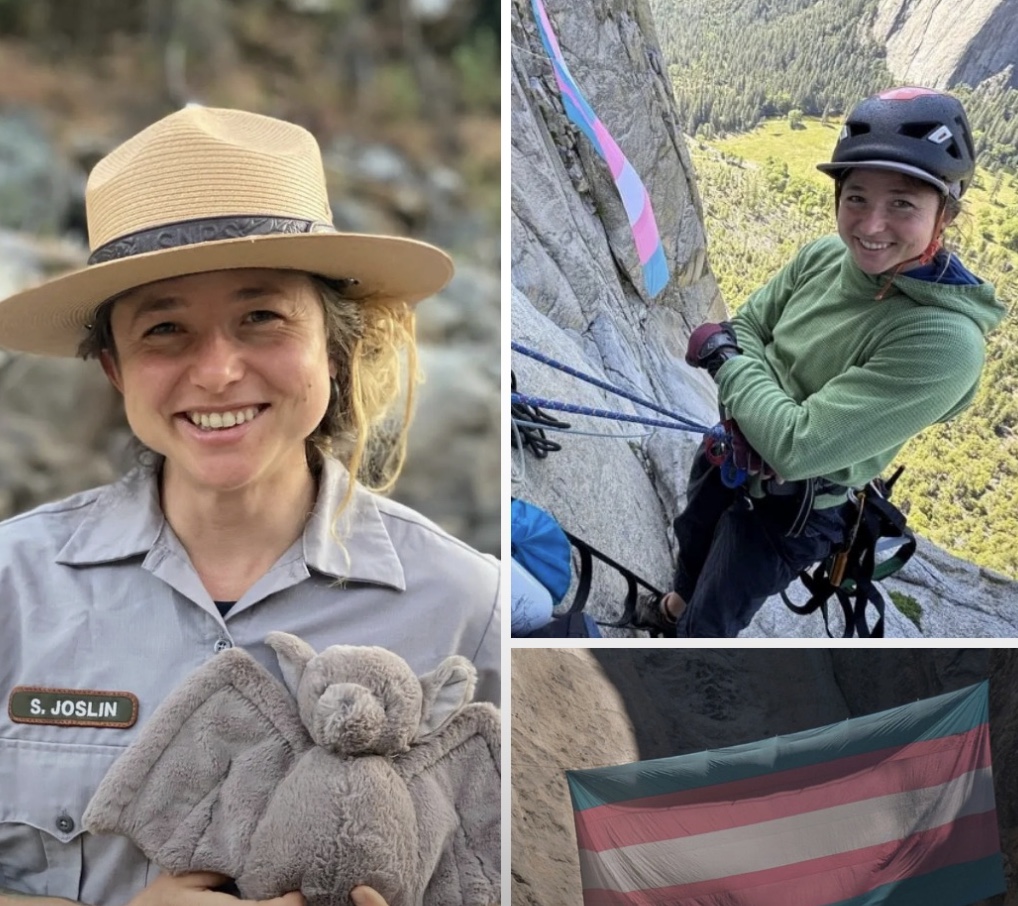 Nonbinary bat biologist fired for hanging trans flag above Yosemite seeks revenge on Trump officials
