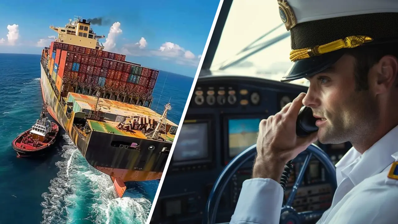 Container Ship Encounters Pirates – But What the Captain Does Next Stuns Them All!