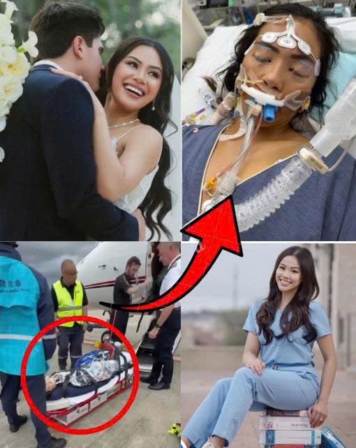 🚨 FROM WEDDING DAY TO LIFE-THREATENING EMERGENCY IN JUST DAYS 💔  She had just said “I do”… and boarded a flight to Tokyo for the honeymoon of a lifetime.  But only two days later, 27-year-old nurse Sarah Danh collapsed — and is now battling a life-threatening condition after being airlifted back to Texas.  Doctors confirmed acute liver failure… but what happened before that moment is raising concern.  👉 See the full timeline and the detail that doesn’t add up below 👇👇