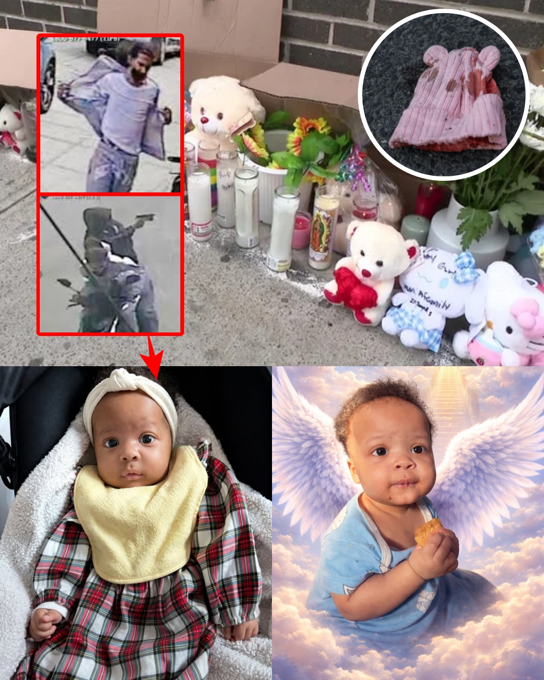 SHE WAS JUST LYING THERE…’” — CCTV REVEALS THE FINAL SECONDS BEFORE A MOTHER REALIZED HER BABY WAS GONE.  The footage starts quietly. A normal moment inside a neighborhood store.  Then—something shifts.  Lianna Charles-Moore looks down… and what she sees next stops her cold.  Her baby, Kaori… motionless in the stroller.  But according to sources, there’s one detail in those final seconds of the video that has left even investigators unsettled.  A detail many didn’t notice at first— until they watched it again.  👉 What the CCTV really shows is in the comments 👇