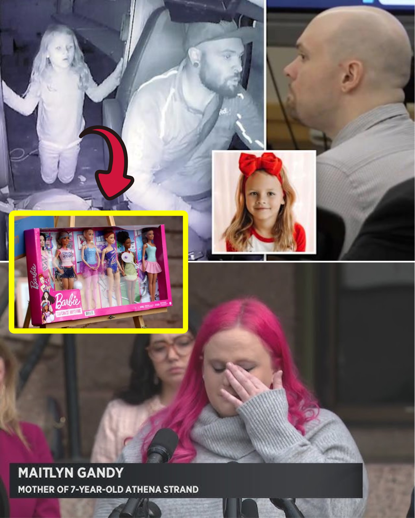 The Sealed Barbie Box and the Unsent Santa Letter: How One Mother Honors the Christmas Dreams of Murdered 7-Year-Old Athena Strand.