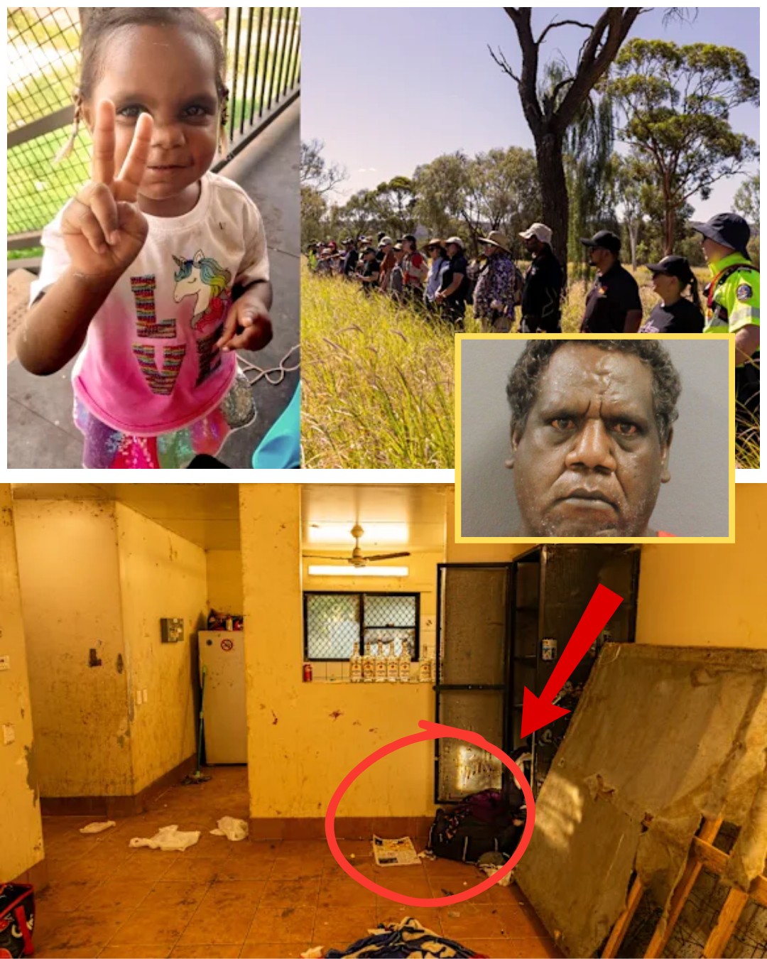 SHE WAS JUST 5 — Sharon Granites found 5km from home wrapped in something investigators haven’t explained yet…