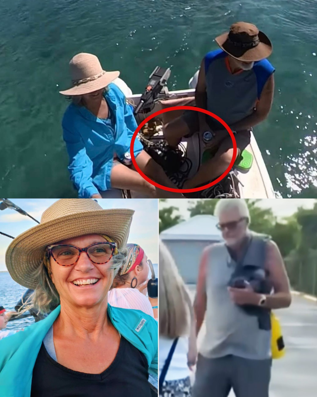 🚨 MYSTERY AT SEA: WOMAN MISSING IN THE BAHAMAS, HUSBAND UNDER SUSPICION 🚨 A 56-year-old woman has gone missing at sea in the Bahamas, with her boat keys found abandoned—leading to the engine shutting off. But the most shocking part? Her husband is now the main suspect, and investigators are focusing on suspicious behavior he exhibited that fateful night. Did something more sinister unfold between them? The clues are mounting, and the family is demanding answers. Is her husband hiding the truth, or was this truly an accident? The mystery deepens. 📌 Full story in the comments.