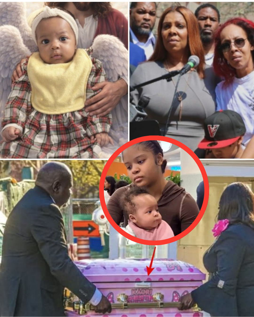 “SHE WHISPERED 5 WORDS… AND PEOPLE STARTED CRYING.” 💔 At the funeral of baby Kaori Patterson-Moore, her mother leaned in close to the tiny pink casket… and said something no one expected. Just five words. No cameras caught it. But those nearby… heard enough. 👉 And what she said is now changing how many are seeing this case. So what were those 5 words? 📌 Full story in the comments
