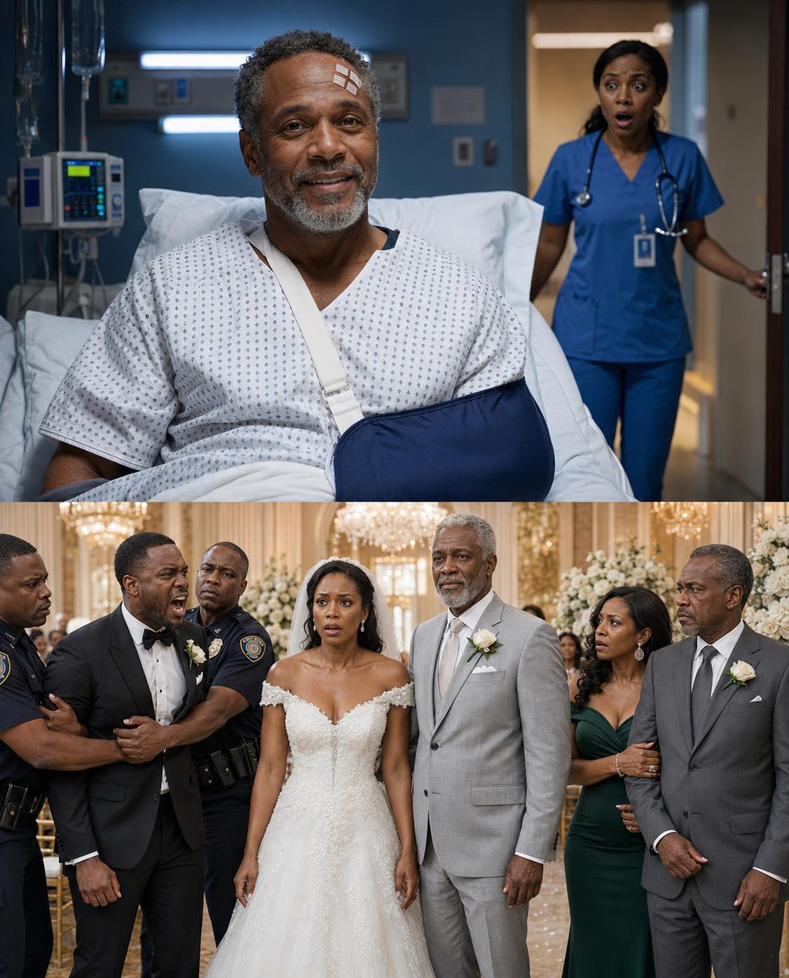 PART 2: My daughter called me from her wedding suite while I was lying in a hospital bed, still bl:eeding from the ac:cident.