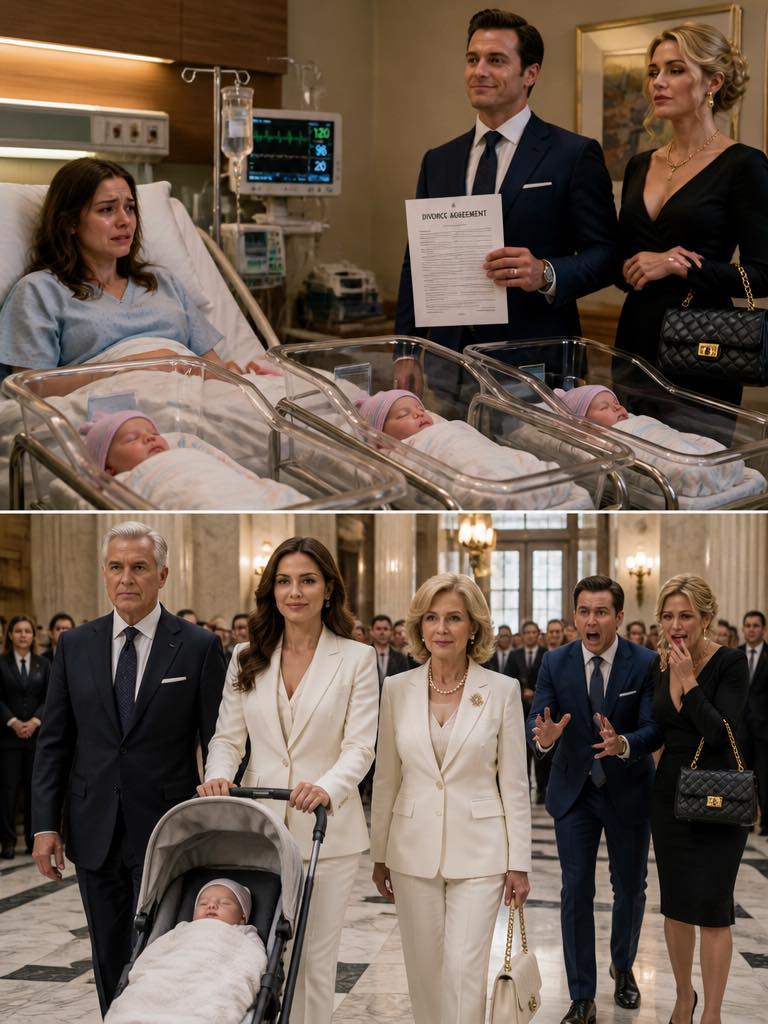 After I gave birth to our triplets, my husband brought his mistress to the hospital, a Birkin hanging from her arm, just to humiliate me
