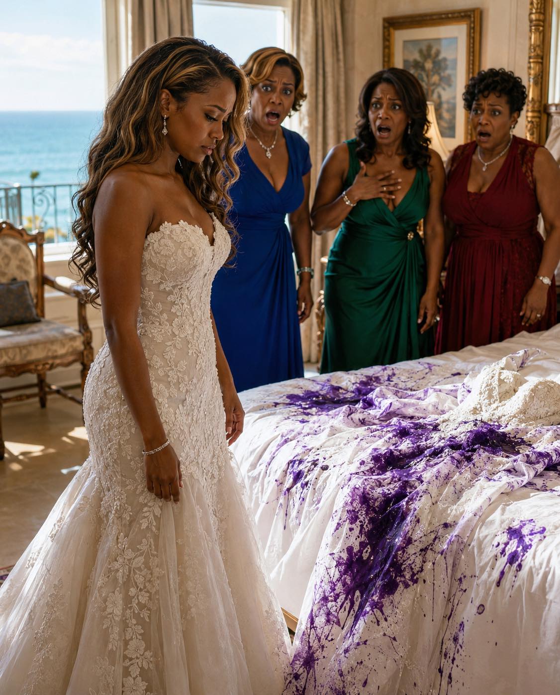 The Night Before My Wedding, My Sister Sent Me A Photo Of My Dress Cut To Pieces And Texted, “Oops. Guess The Ugly Dress Matches The Ugly Bride.”