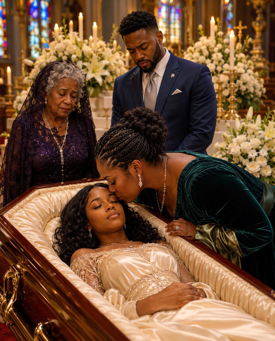 At my daughter’s funeral, her husband’s mistress leaned close and whispered, “I won”