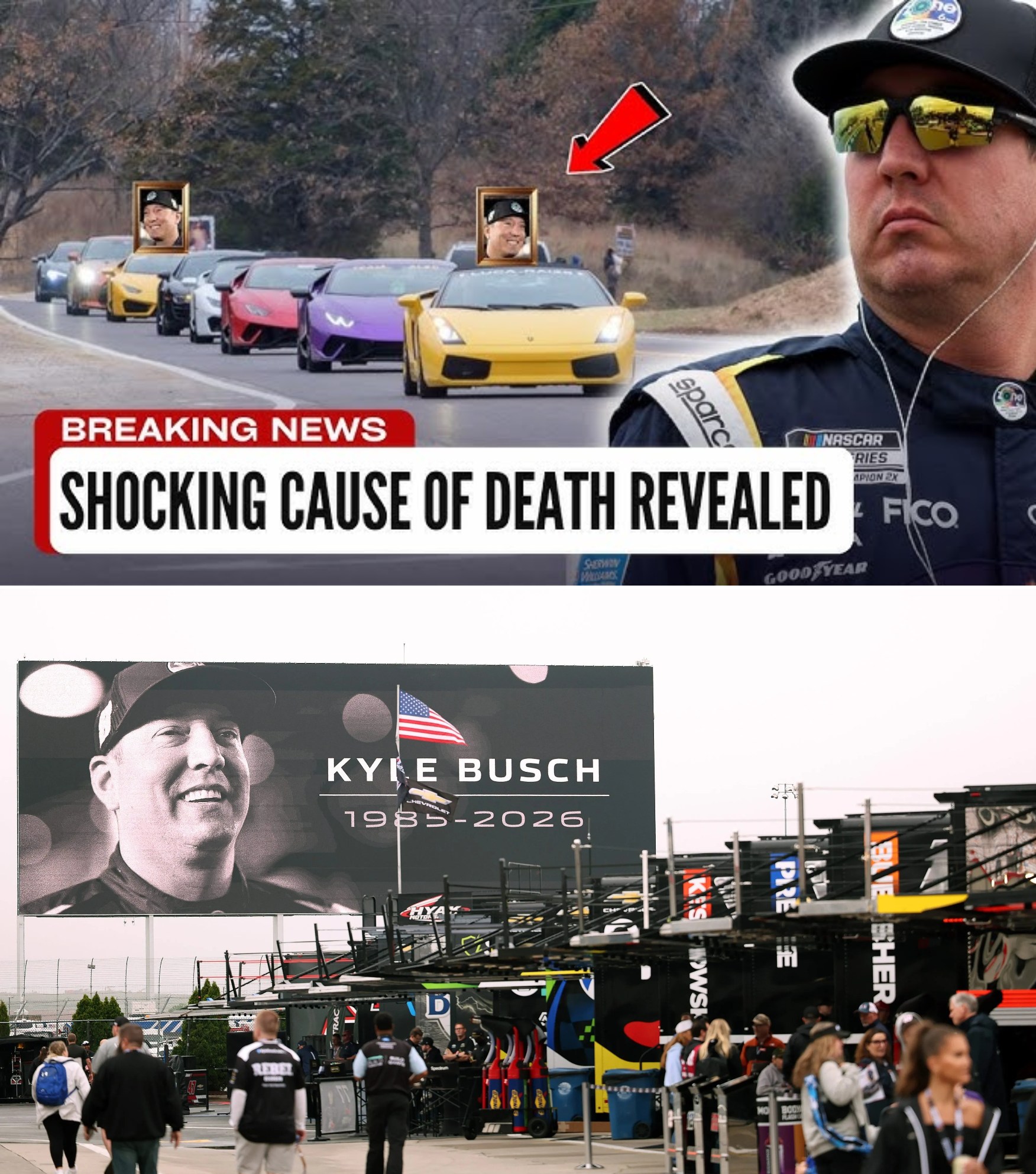 Kyle Busch Cause of Death Revealed: NASCAR Icon Dies at 41 After Pneumonia Rapidly Progressed to Deadly Sepsis.