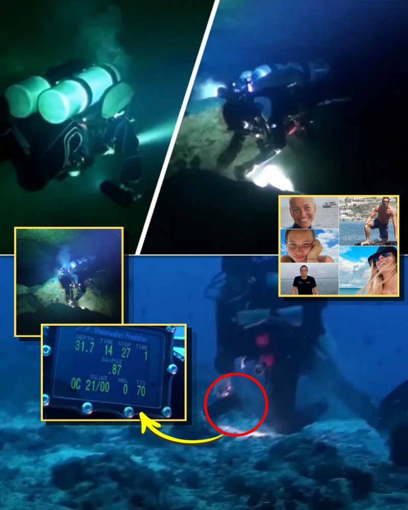 Eerie 2014 Footage Reveals the Exact Underwater Cave Where Five Italian Divers Became Trapped