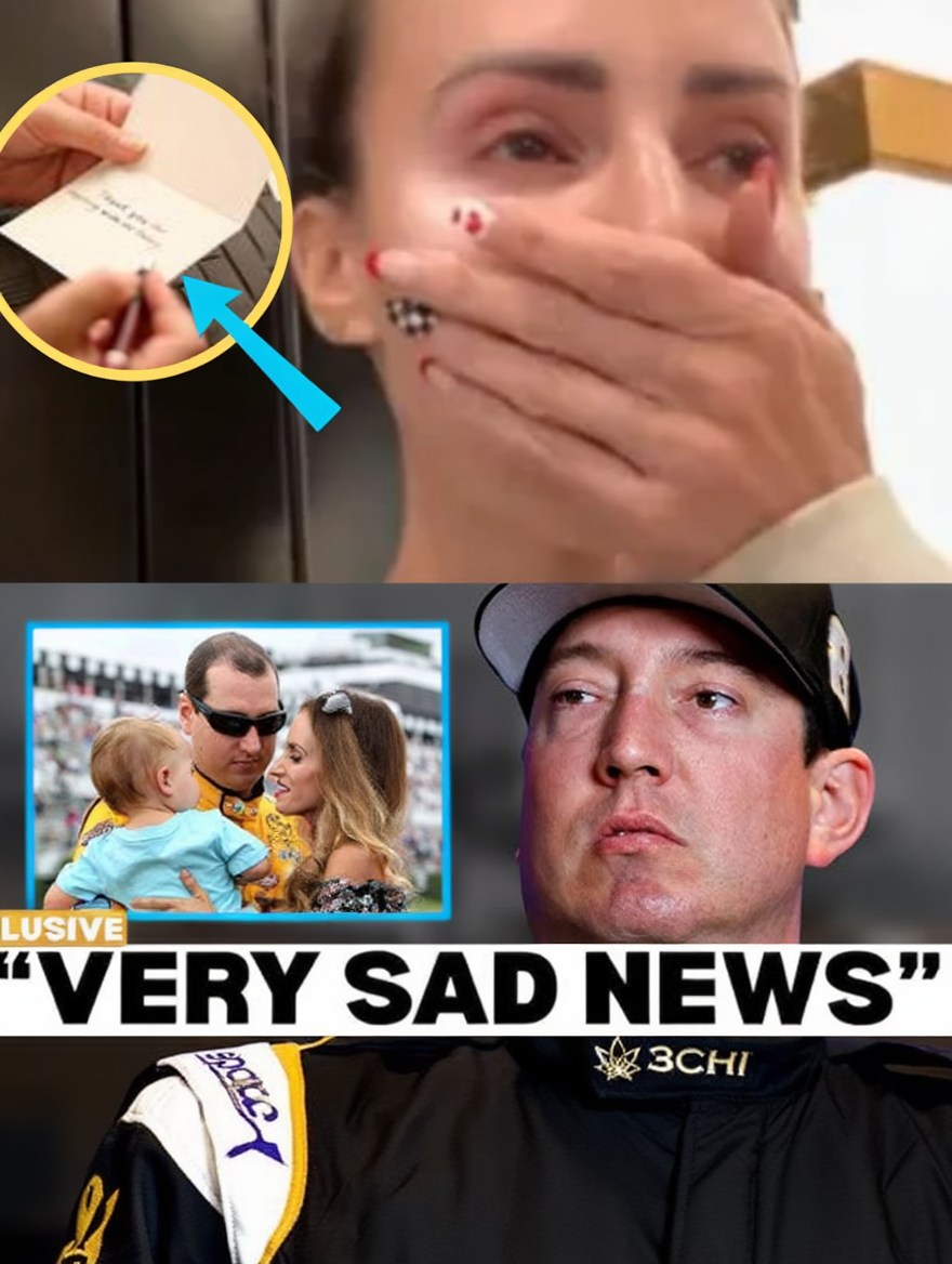 Only six words were written on the card found next to Kyle Busch’s belongings