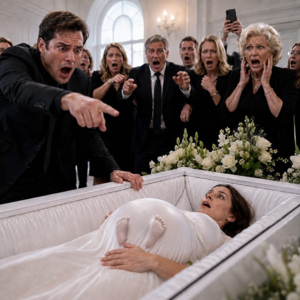 tt_I stood by her coffin, hands shaking, trying to be a “strong husband” while my unborn child slept inside her. “Just… let me see her one last time,” I whispered. The room went silent as I leaned in