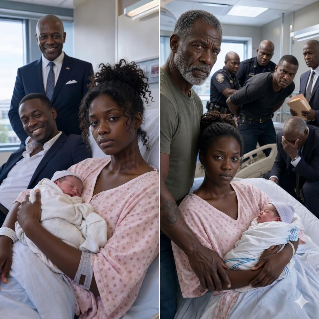I was holding my newborn when my uncle walked into the hospital room and saw the dark handprints on my neck.