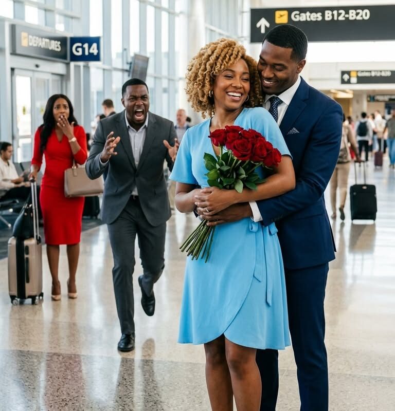 I caught my boyfriend kissing another woman at the airport, so I grabbed a handsome stranger and kissed him back. ‘I’ll destroy your career!’ my ex hissed.