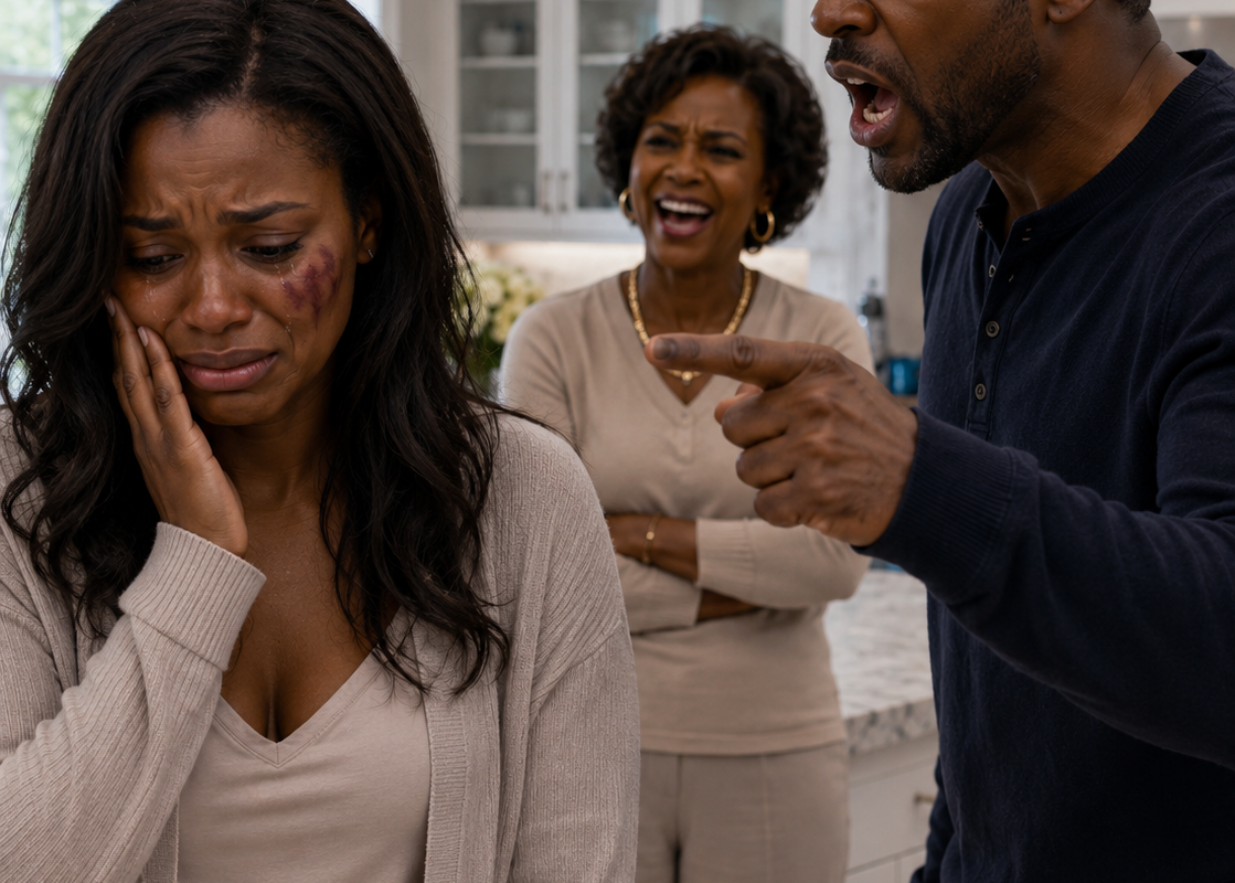 I argued with my MIL…My husband ran over to me, sla:pped me, and shouted, “Get out of here!” But what they didn’t know was that the $10,000
