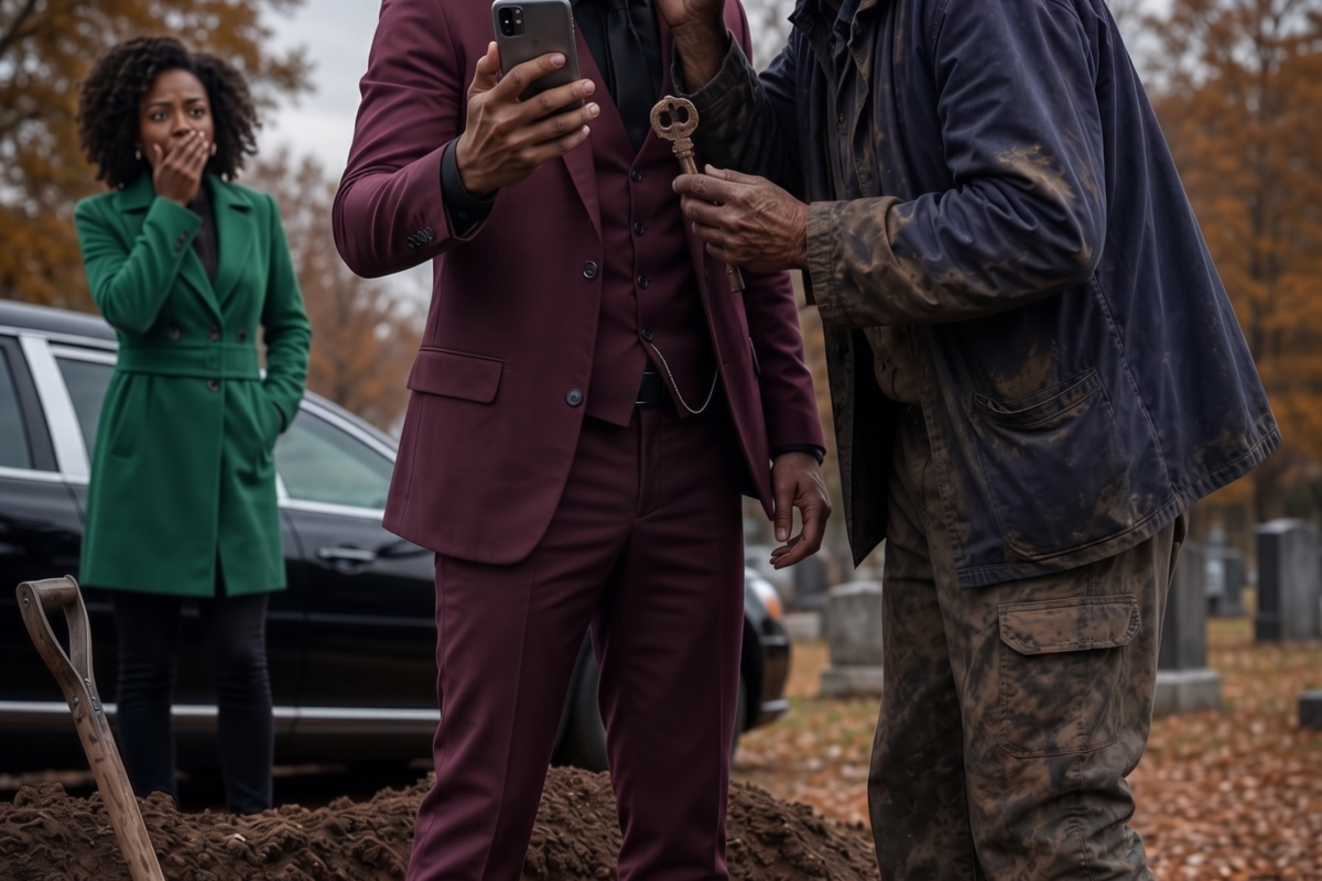 Full Story: “At my father’s graveside, the gravedigger grabbed my arm and whispered, ‘Sir, your father paid me to bury an empty coffin…’”