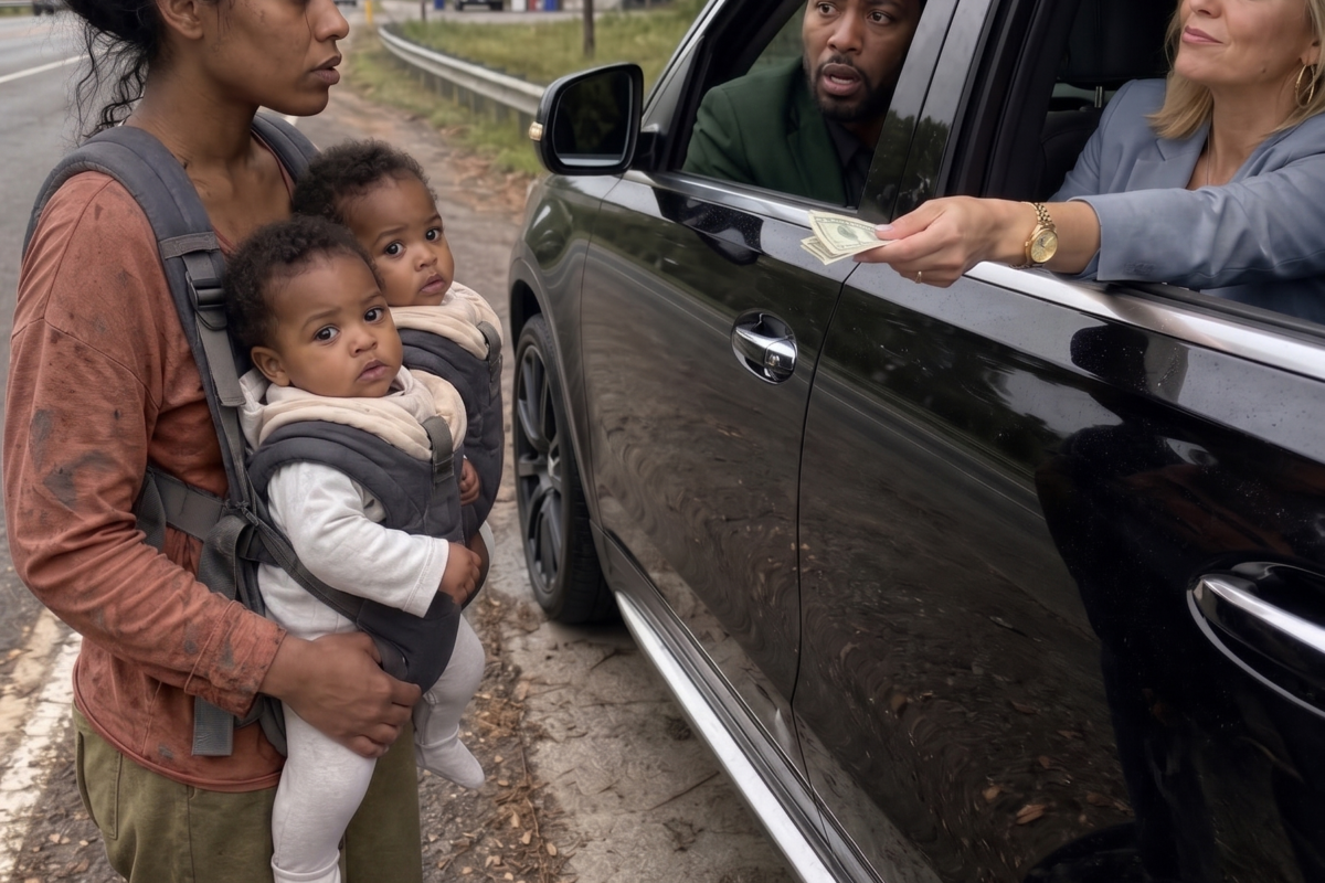 I divorced my wife over a lie—then found her homeless with twin babies who looked exactly like me
